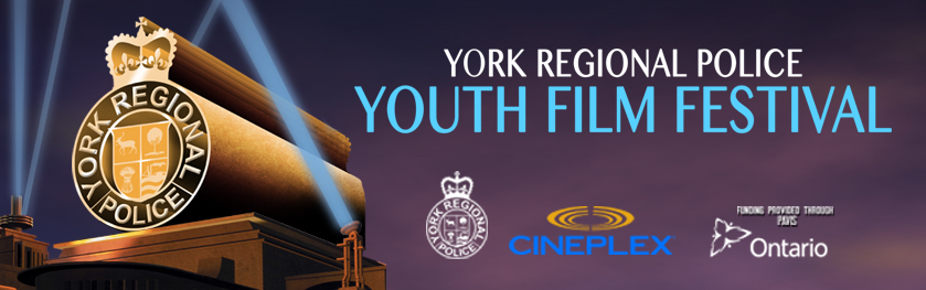 The YRP crest in lights