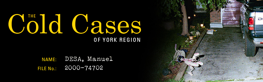 The Cold Cases of York Region: Manuel Desa