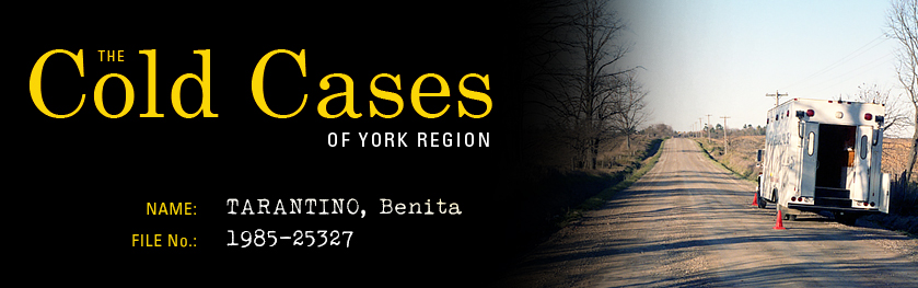 The Cold Cases of York Region: Benita Tarantino