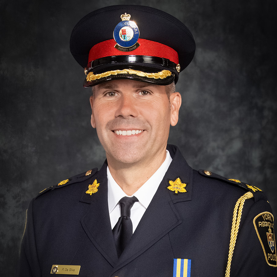 A man in a police uniform