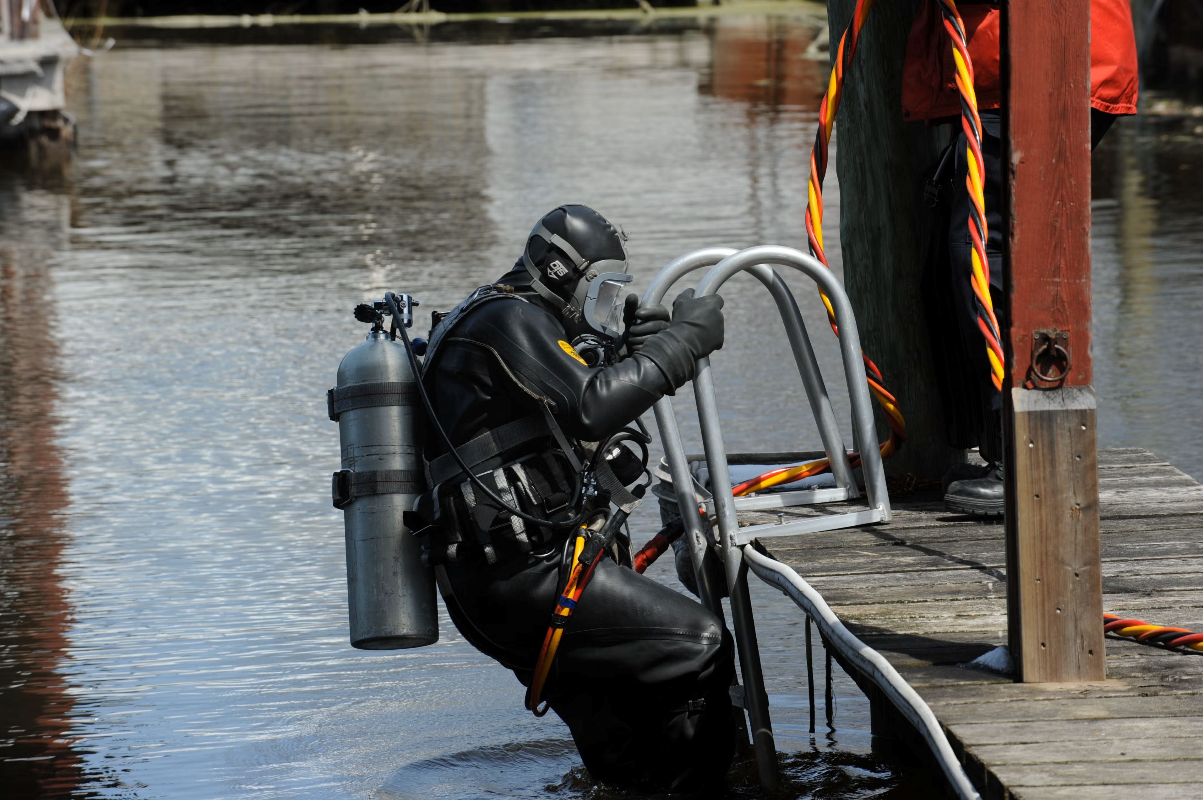 Going in water
