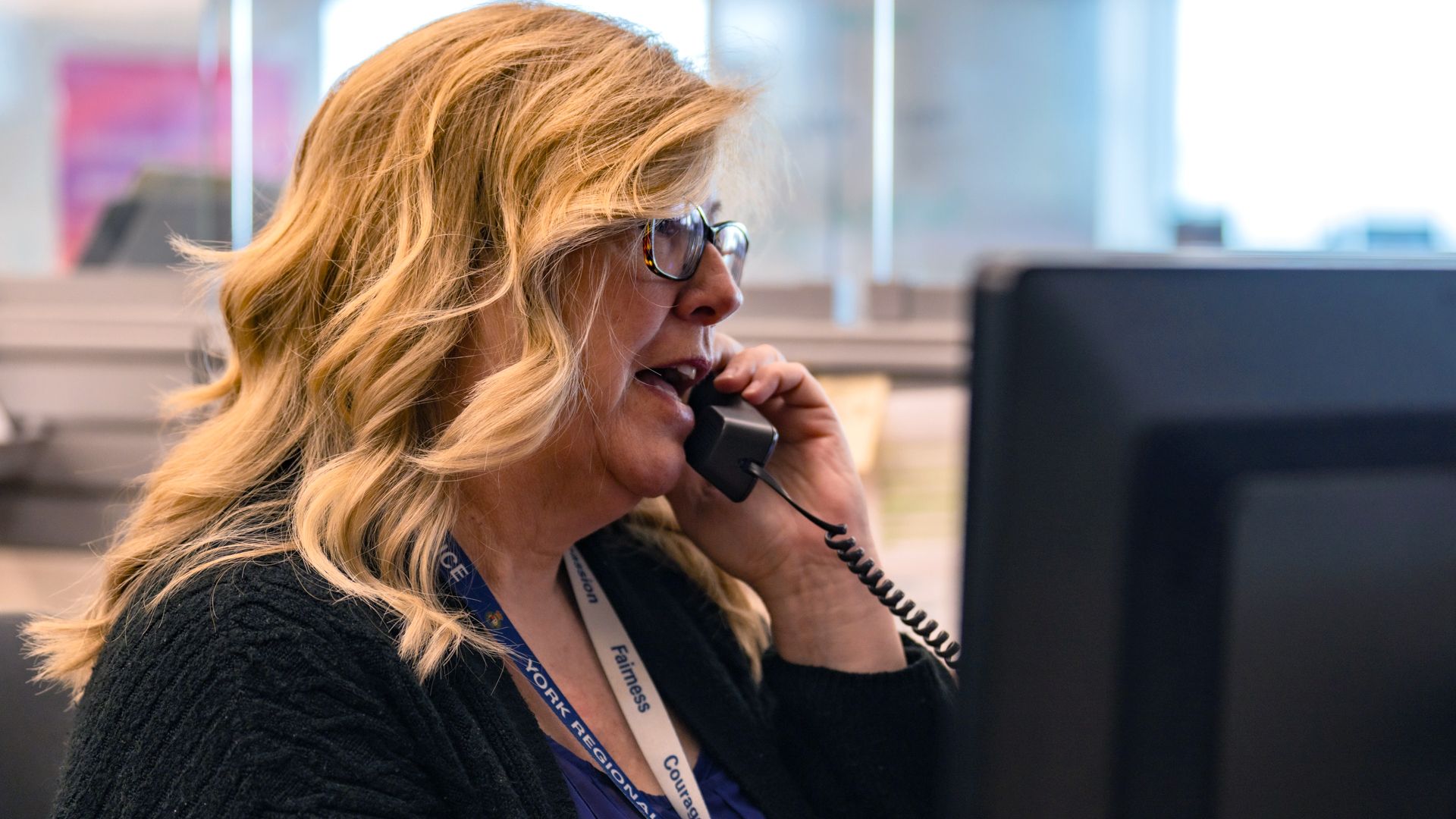 customer service desk