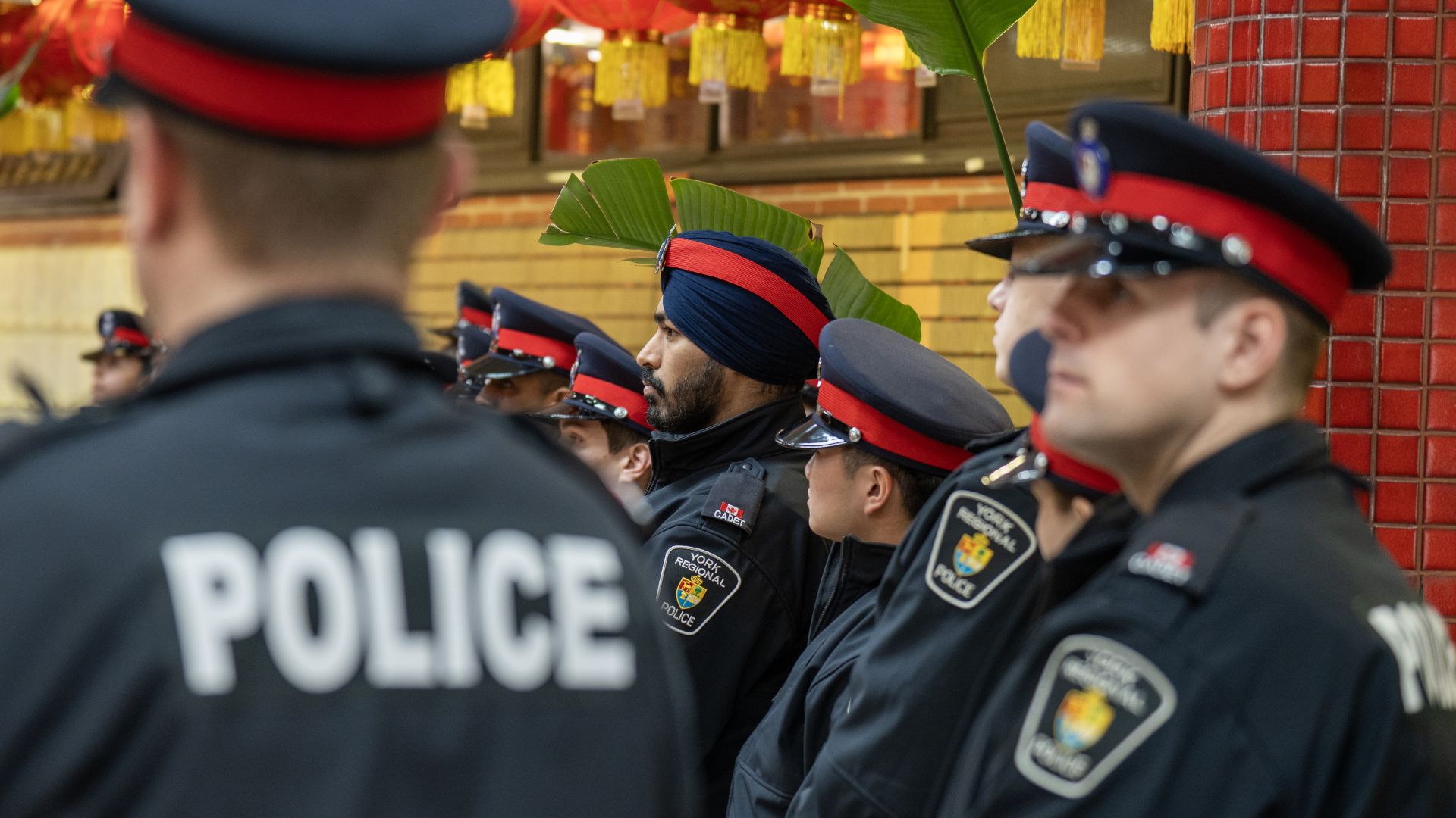 A group of police officers