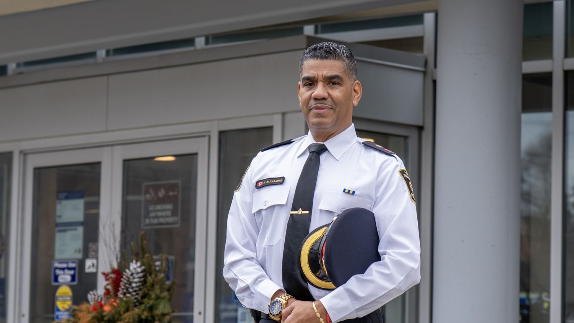 A man in a uniform
