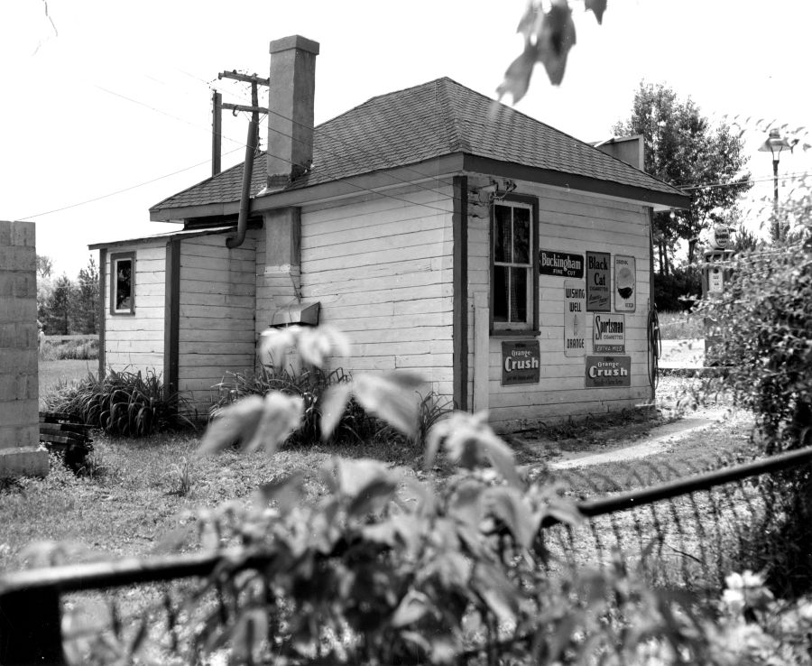 Close up shot of William's snack bar.