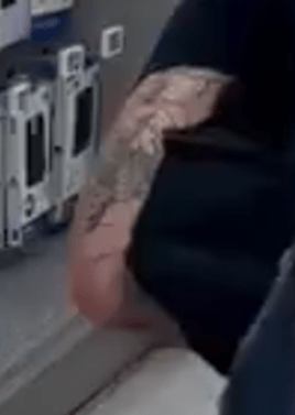 Suspect 2 tattoo - left upper arm