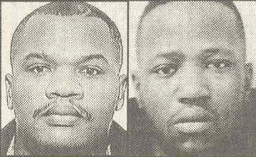 Cold case victims, Everton Brown and Lloyd Mitchell.