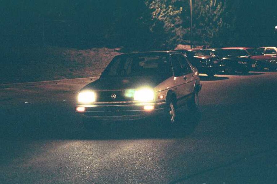 Dark-coloured Volkswagen Jetta similar to what the witnesses reported seeing on Forfardale Road on the night Luke Marson was shot to death.