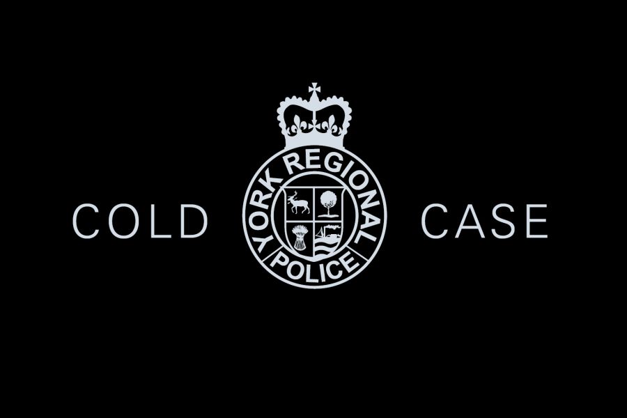 York Regional Police logo with the words "Cold Case"