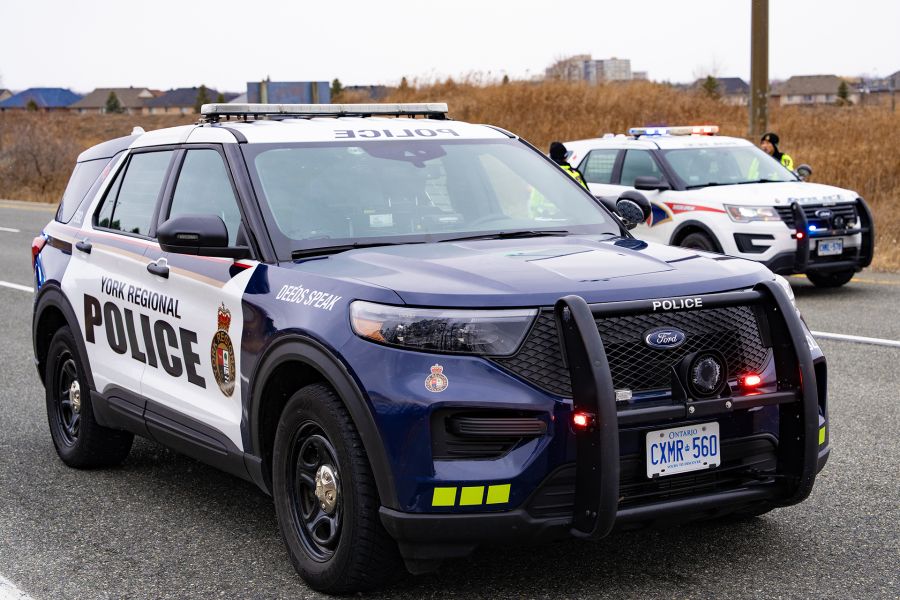 A photo of a York Regional Police cruiser