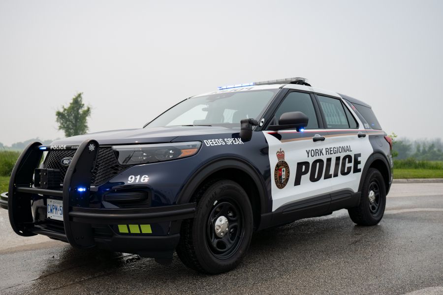 A police vehicle 