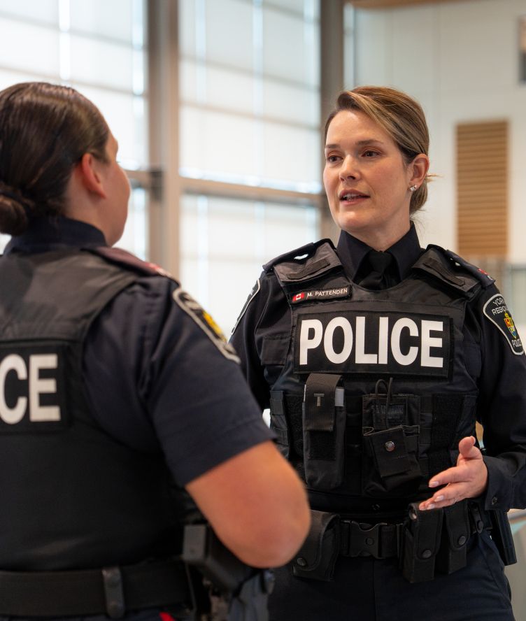 Two women in uniform